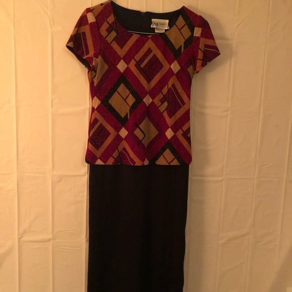 Women S.L. Fashions Round Neck dress - Picture 2 of 5